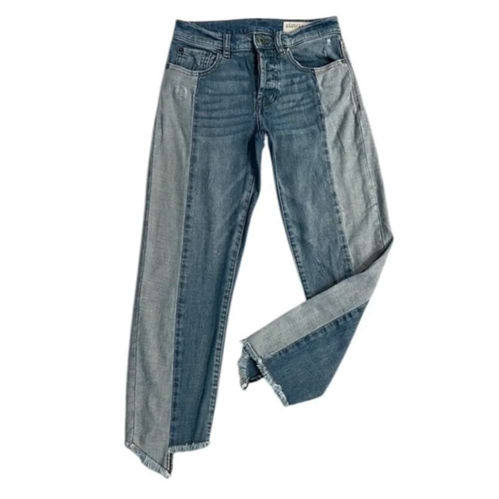 Pistola two tone Colorblock Denim Jeans size 24